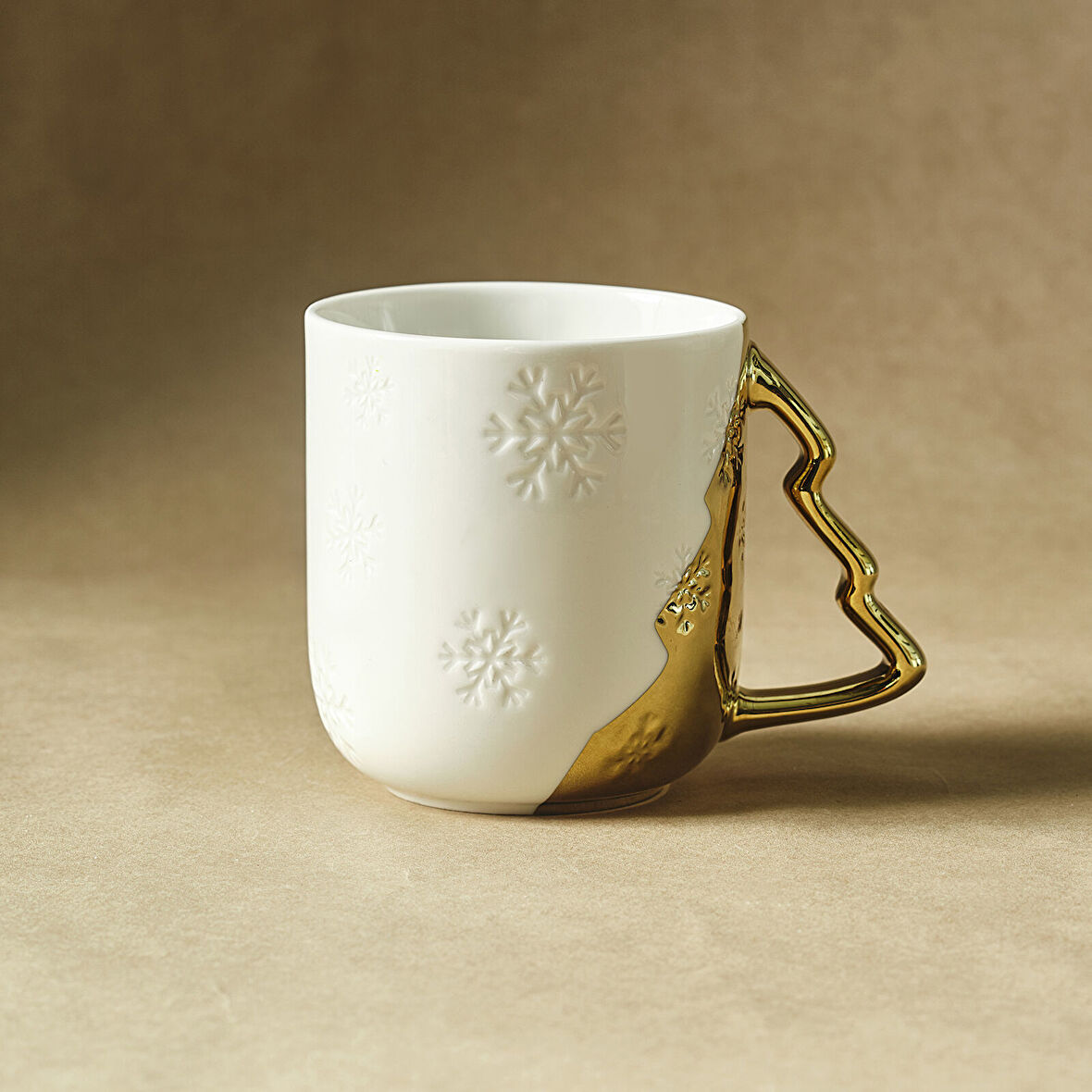 Karaca New Year Yılbaşı Golden Tree Kupa 400 ml