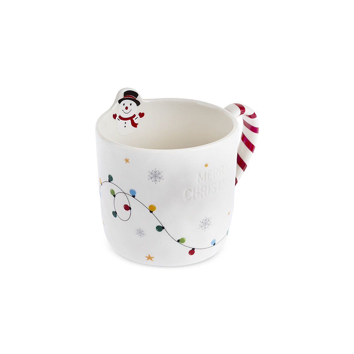 Karaca New Year Yılbaşı Flake Kupa 450 ml