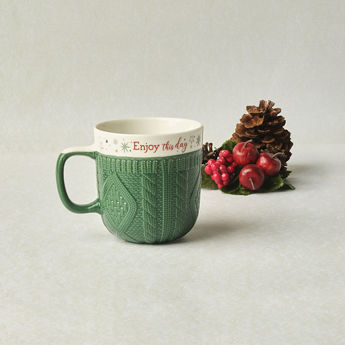 Karaca New Year Yılbaşı Deer Kupa 390 ml