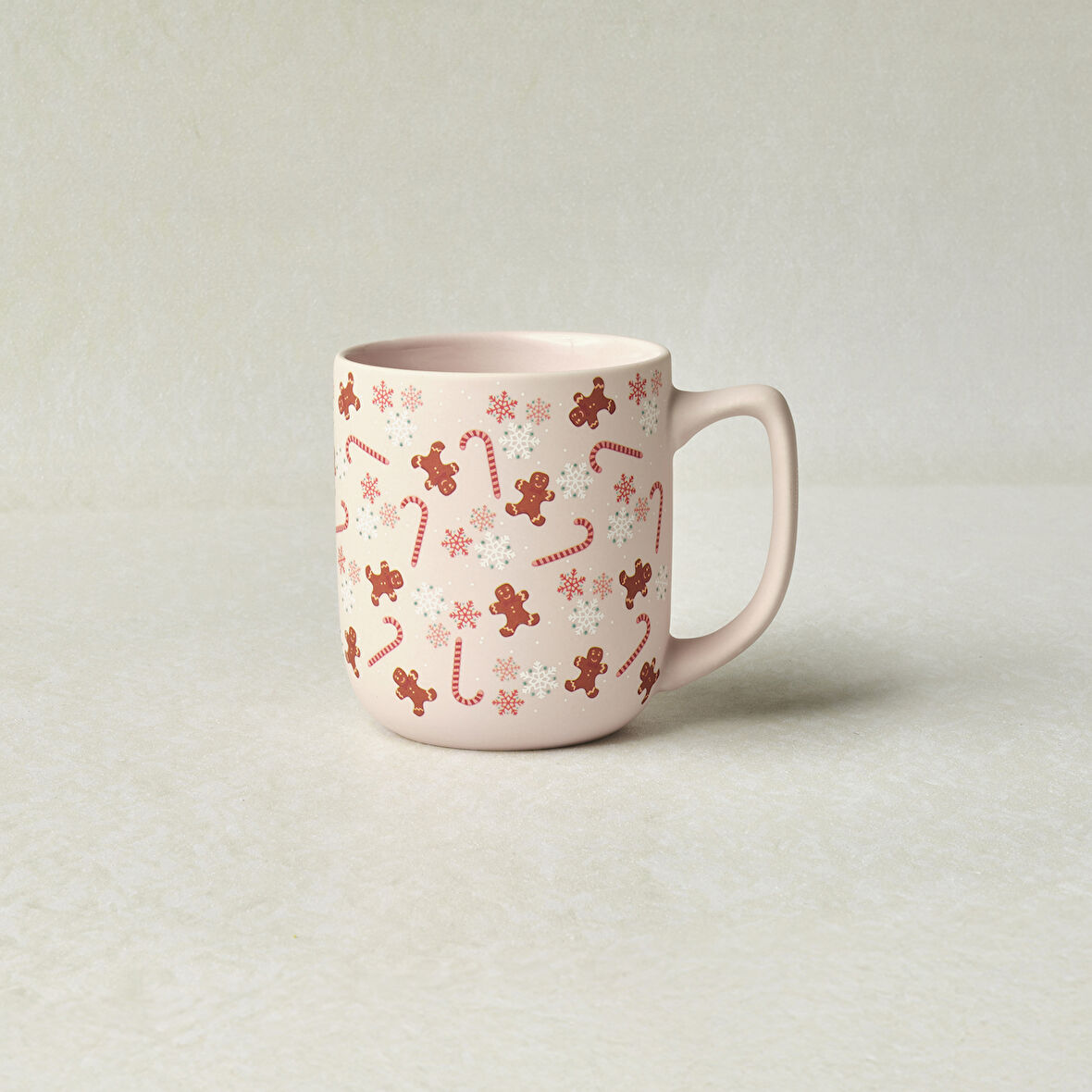 Karaca New Year Yılbaşı Gingerbread Soft Touch Kupa 470 ml