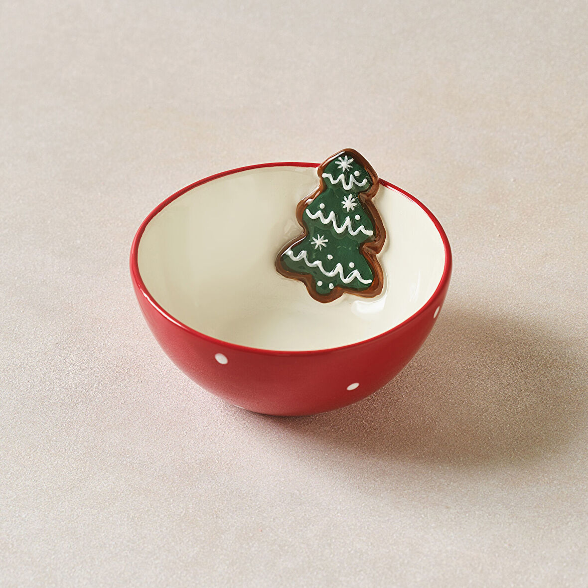 Karaca New Year Yılbaşı Jolly Tree Çerezlik 11 x 6 cm 