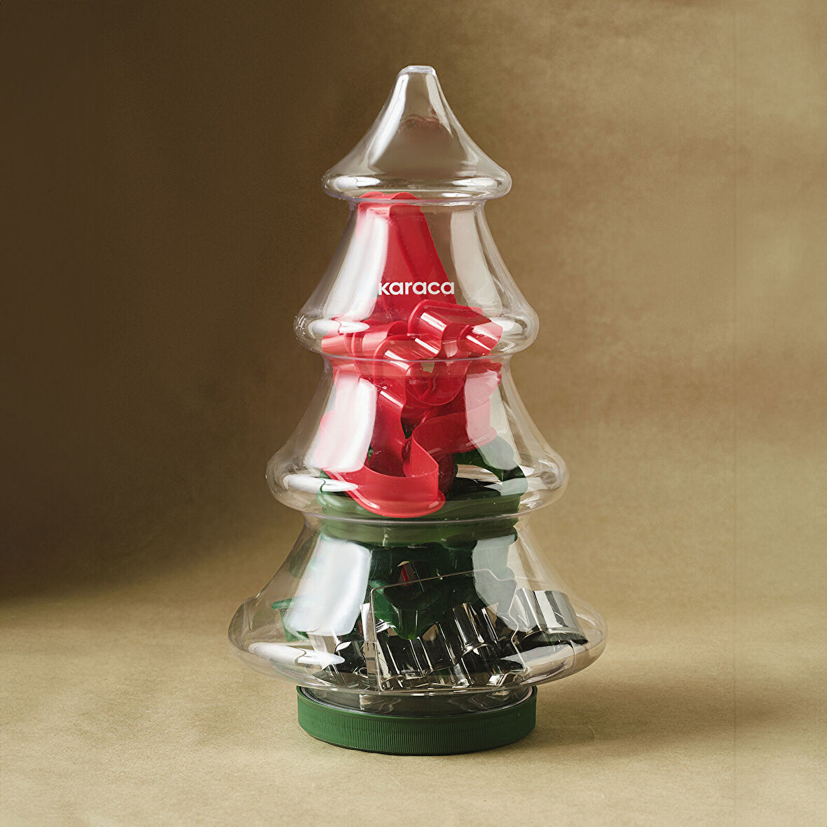 Karaca New Year Yılbaşı Çam Ağacı 13 Parça Renkli Kurabiye Kalıbı