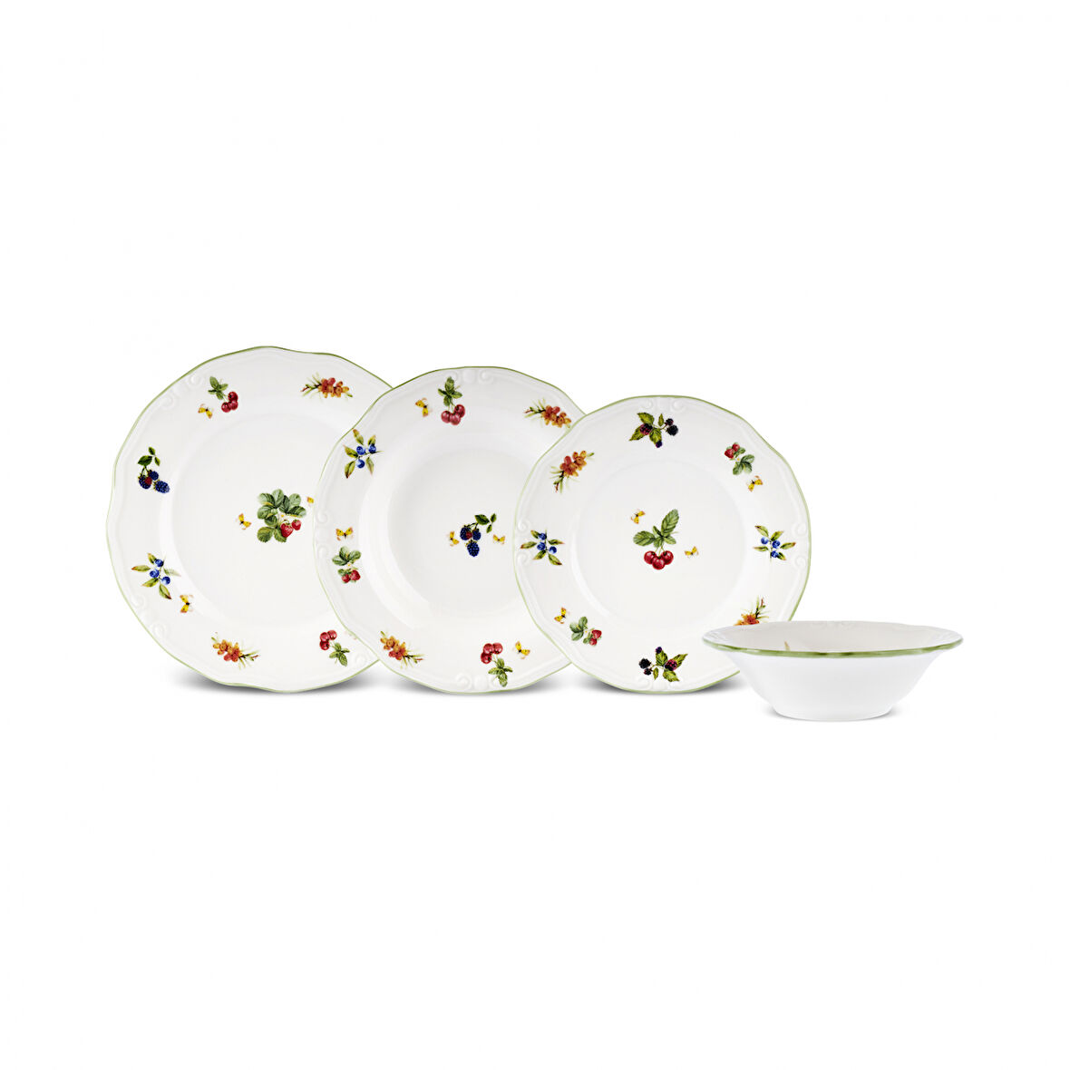 Karaca Majestic 24 Parça 6 Kişilik Yemek Takımı