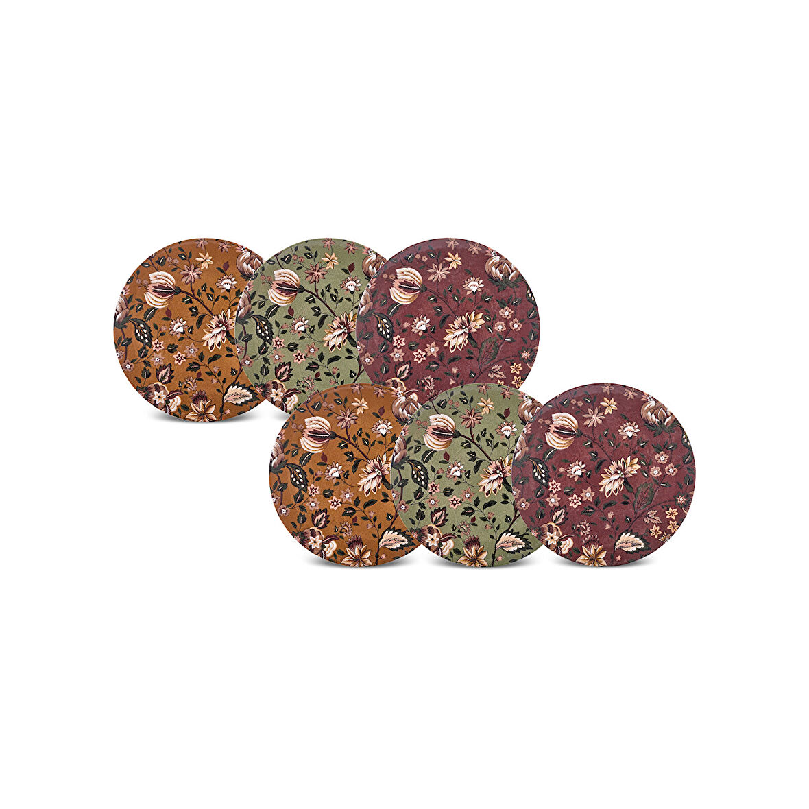 Karaca Lorien 6 Parça Porselen Pasta Seti 19 cm 