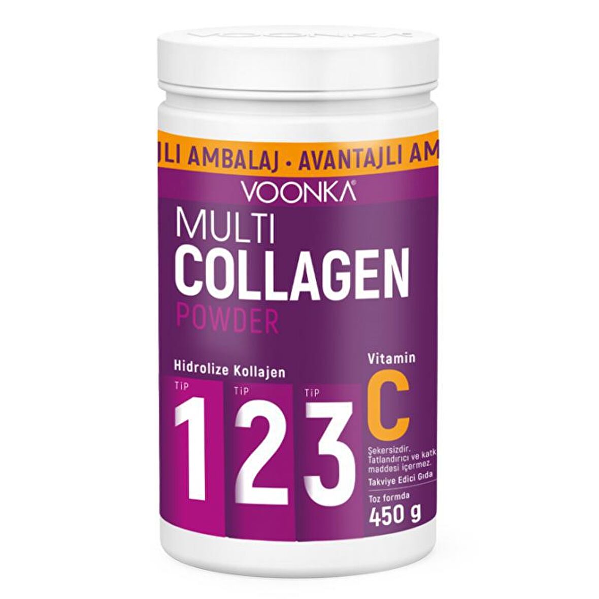 Voonka Multi Collegen Powder 450 Gr