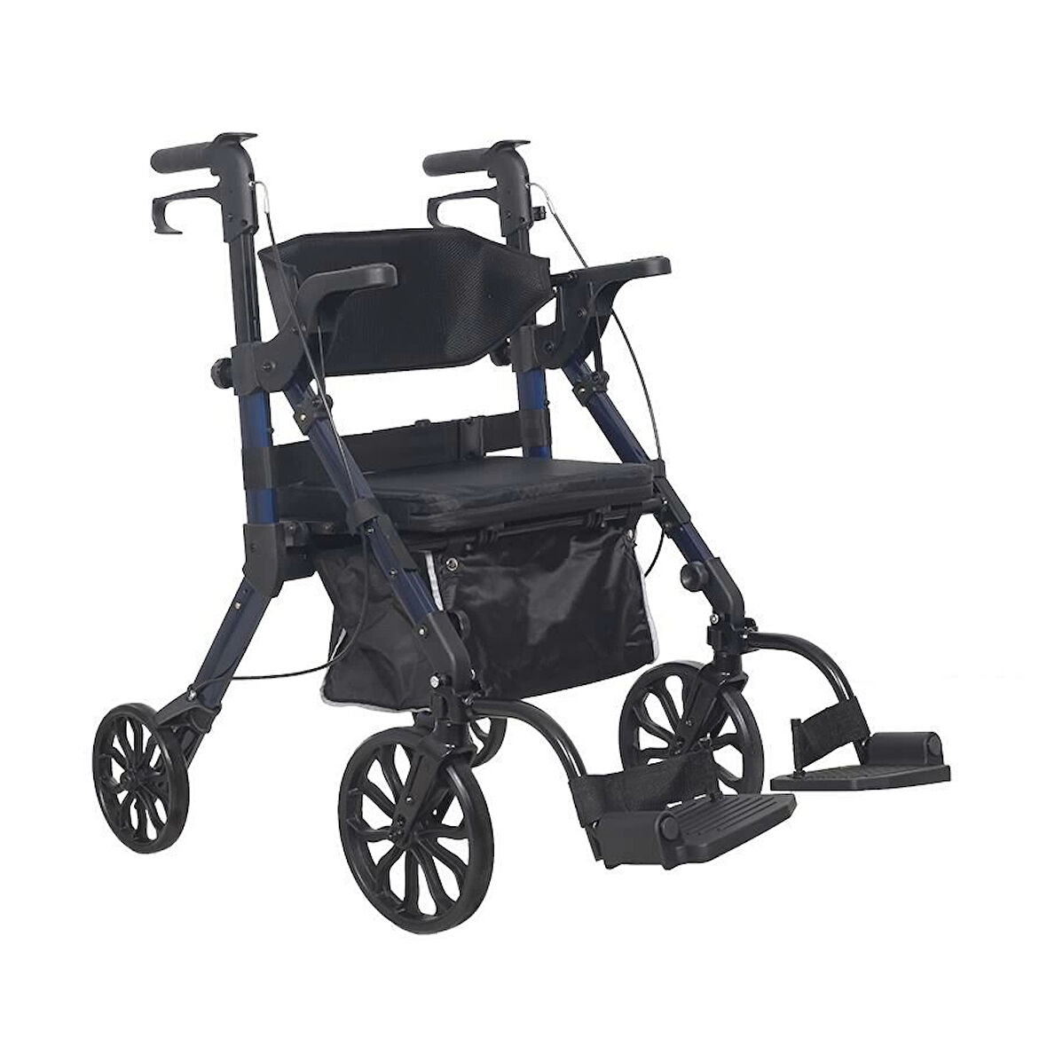 Loco Wheelator Alüminyum Rollator | Katlanabilir Yapısı,Fren Sistemi Yüksek Taşıma Kapasitesi PR-898