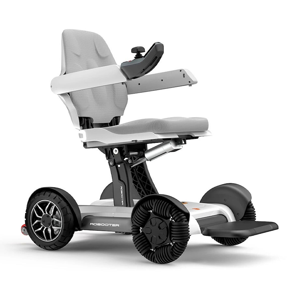 Robooter Akülü Tekerlekli Sandalye | Ergonomik Tasarım, Hafif Alüminyum Gövde ve 35 km Menzilli X40