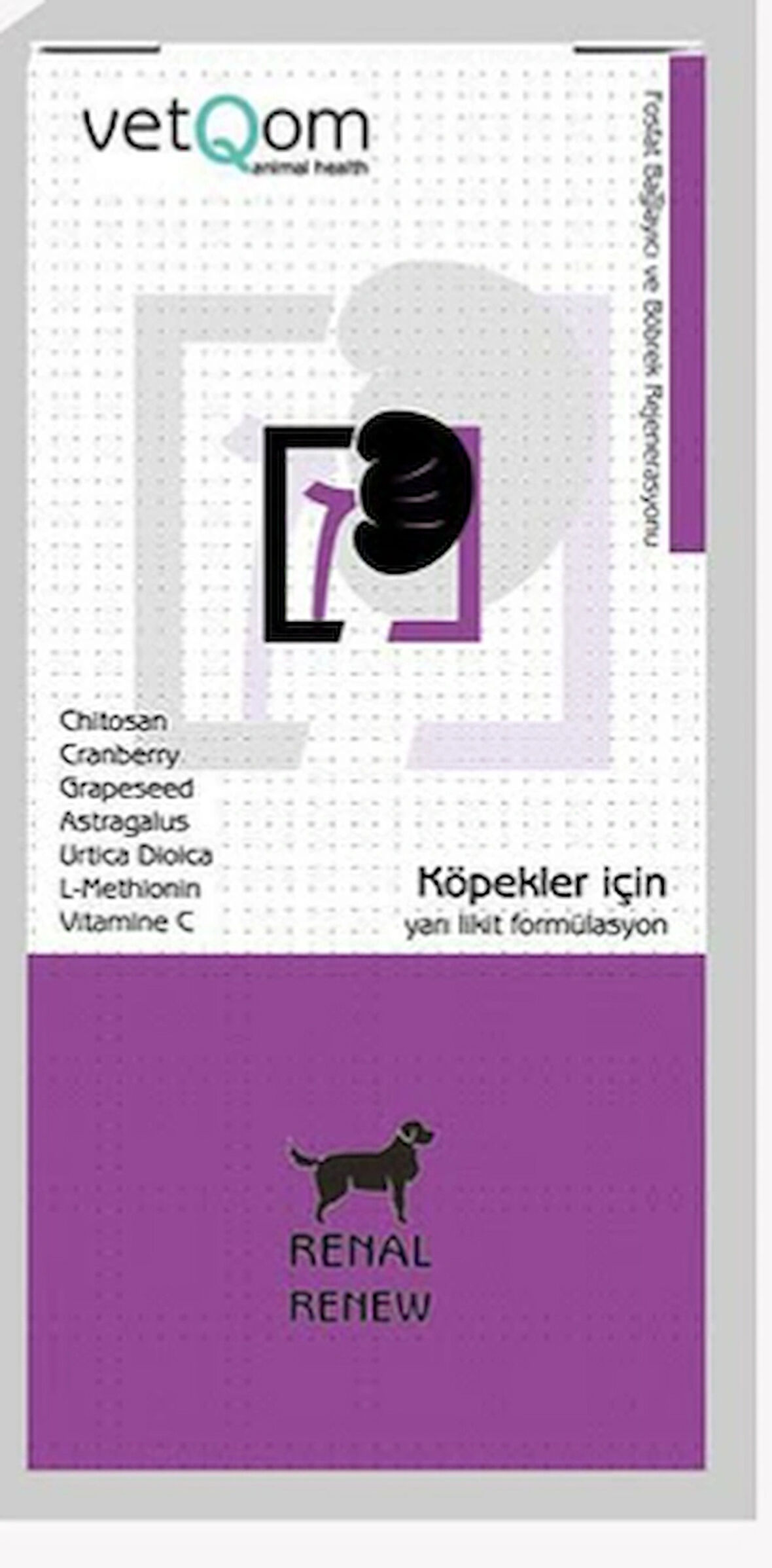 Köpek Renal Renew – Böbrrek Sağlığı – 120 ml.