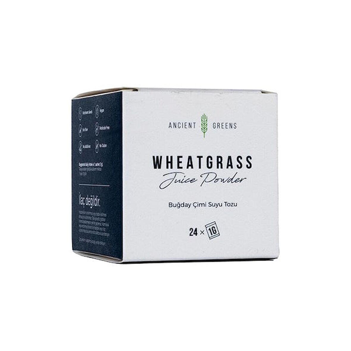 Aç Bitir Buğday Çimi Suyu Tozu 24 x 1 g