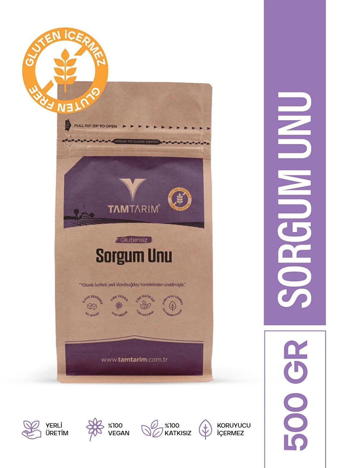 (Glutensiz) Sorgum Unu 500 GR