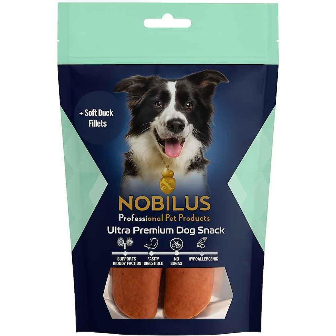Nobilus Köpek Ödül Maması Ördekli Filote 80 Gr