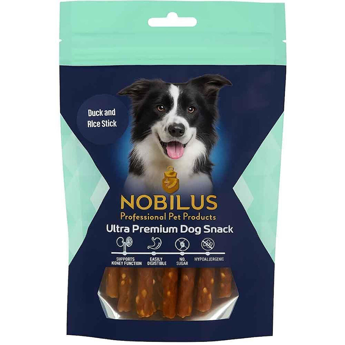 Nobilus Köpek Ödül Maması Ördek ve Pirinçli Çubuklar 80 Gr