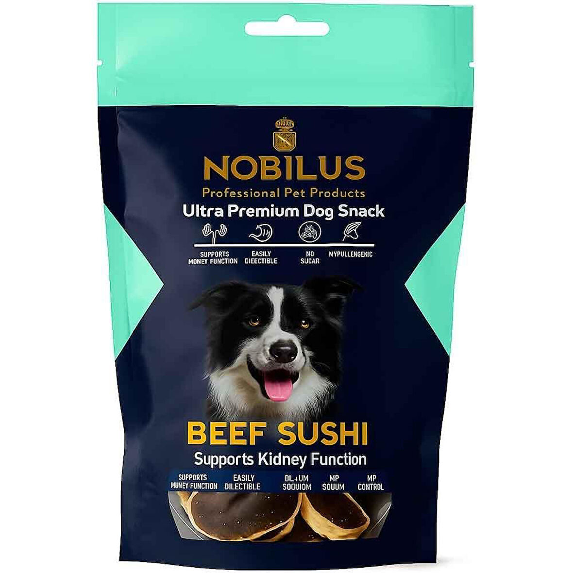 Nobilus Köpek Ödül Maması Biftekli Sushi 80 Gr