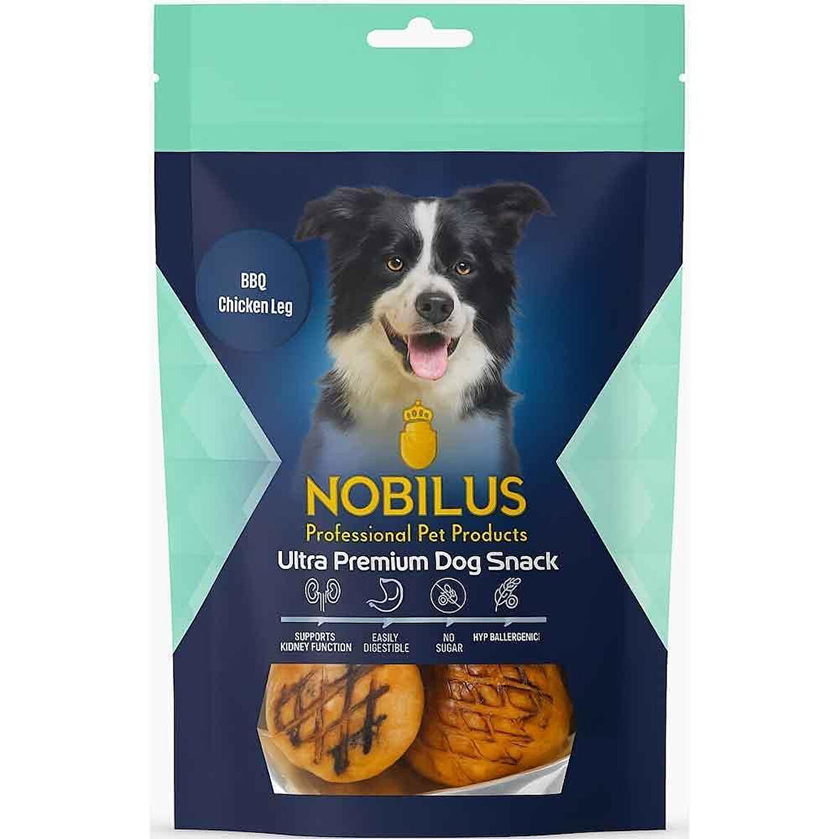 Nobilus Köpek Ödül Maması Barbekü Soslu Tavuk But 80 Gr