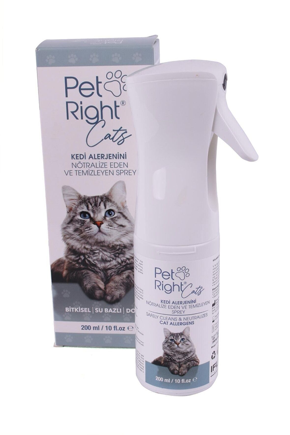 Pet Right Cats Kedi Alerjinini Nötralize Eden Sprey