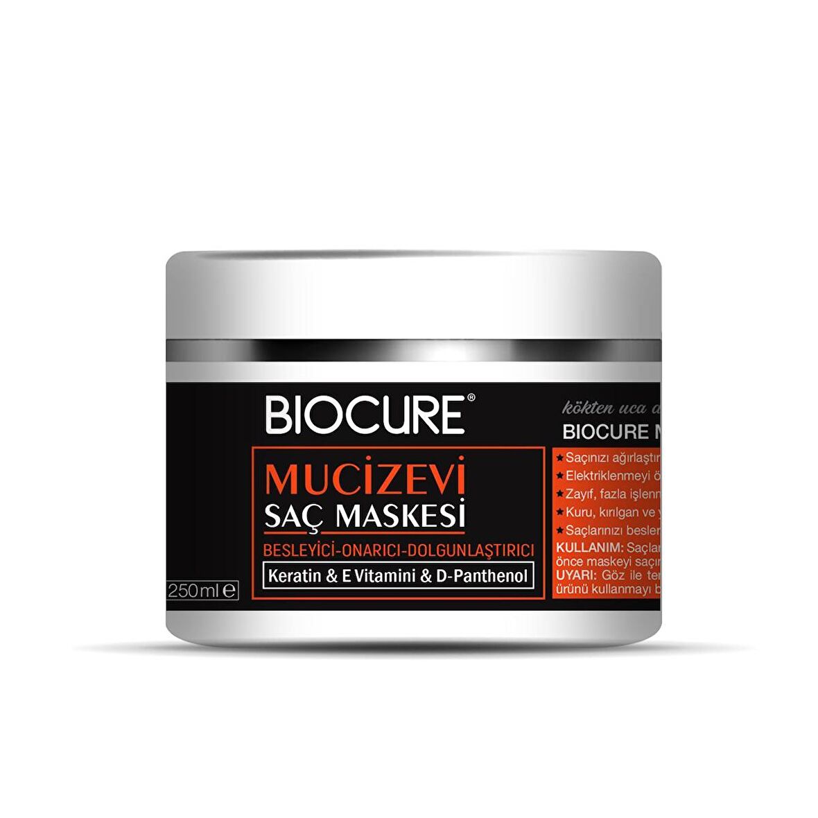 Biocure Mucizevi Saç Bakım Maskesi 250ml