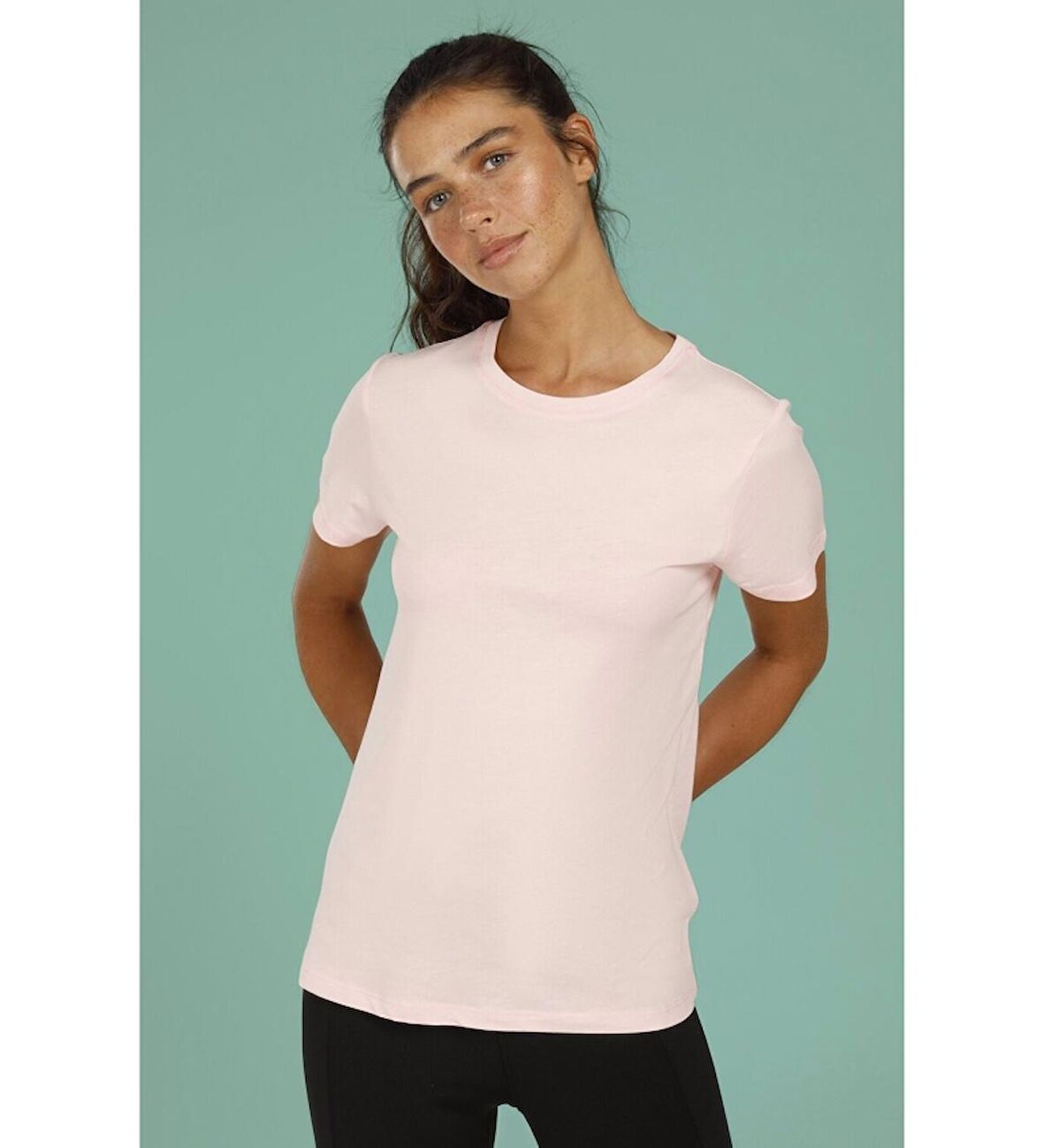 Lumberjack W-CT131 Basic Modal C Neck Tshirt 101344090