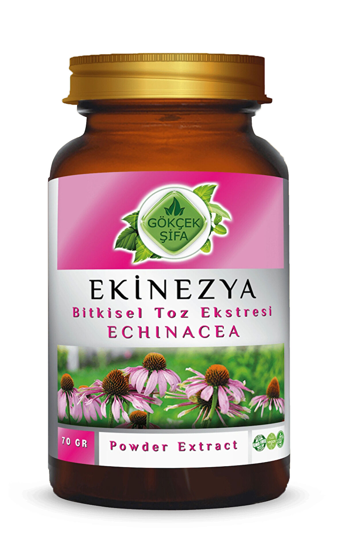 Ekinezya Toz Ekstresi 70 Gr. Cam Kavanoz