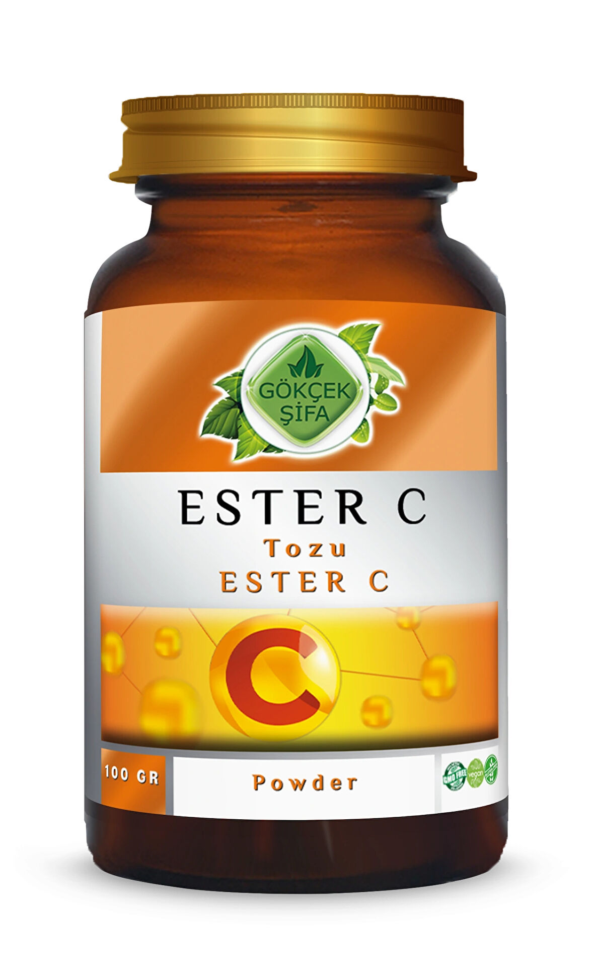 Ester C Toz Ekstresi 100 Gr. Cam Kavanoz