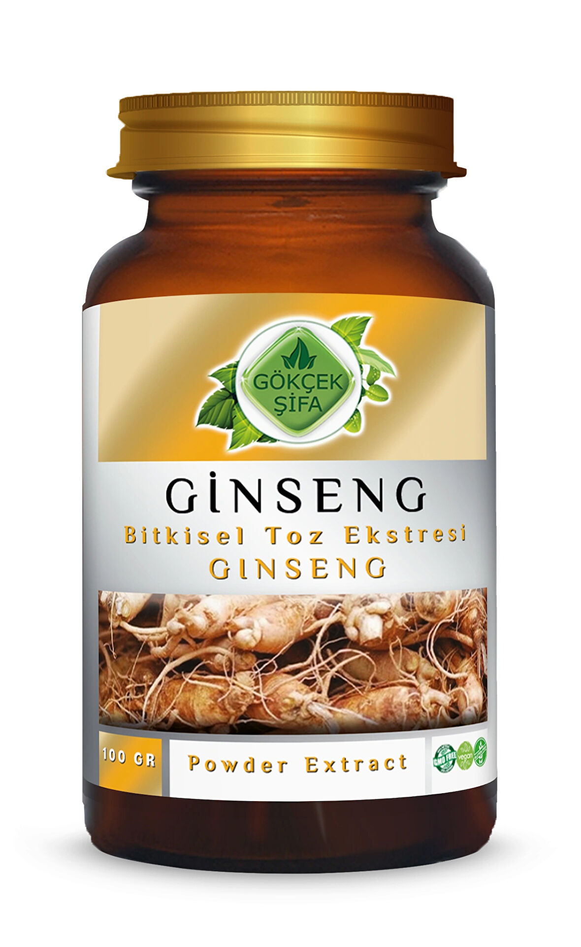 Ginseng Toz Ekstresi 100 gr. Cam Kavanoz