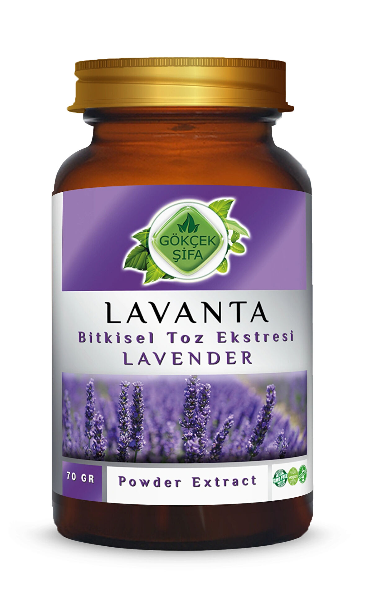 Lavanta Toz Ekstresi 70 Gr Cam Kavanoz