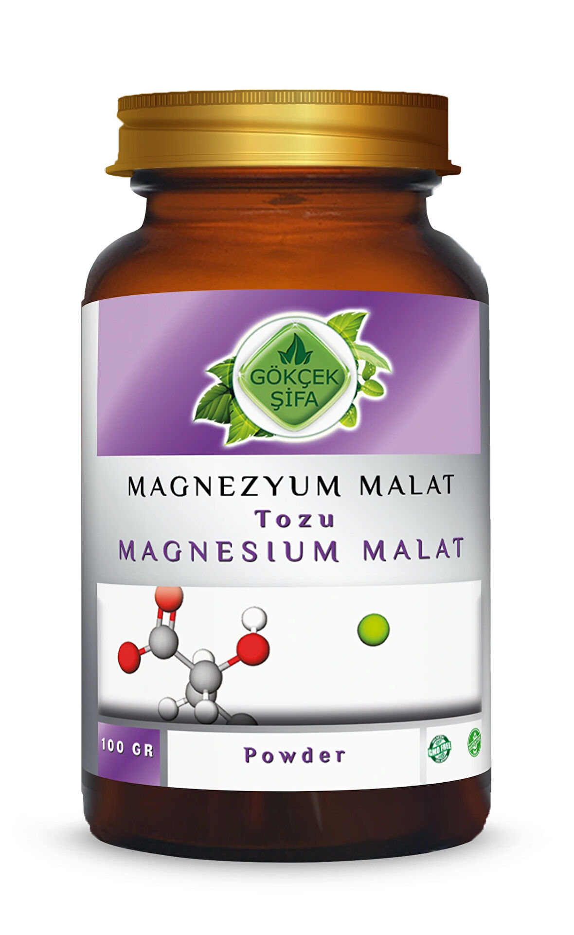 Magnezyum Malat Toz Ekstresi 100 Gr. Cam Kavanoz
