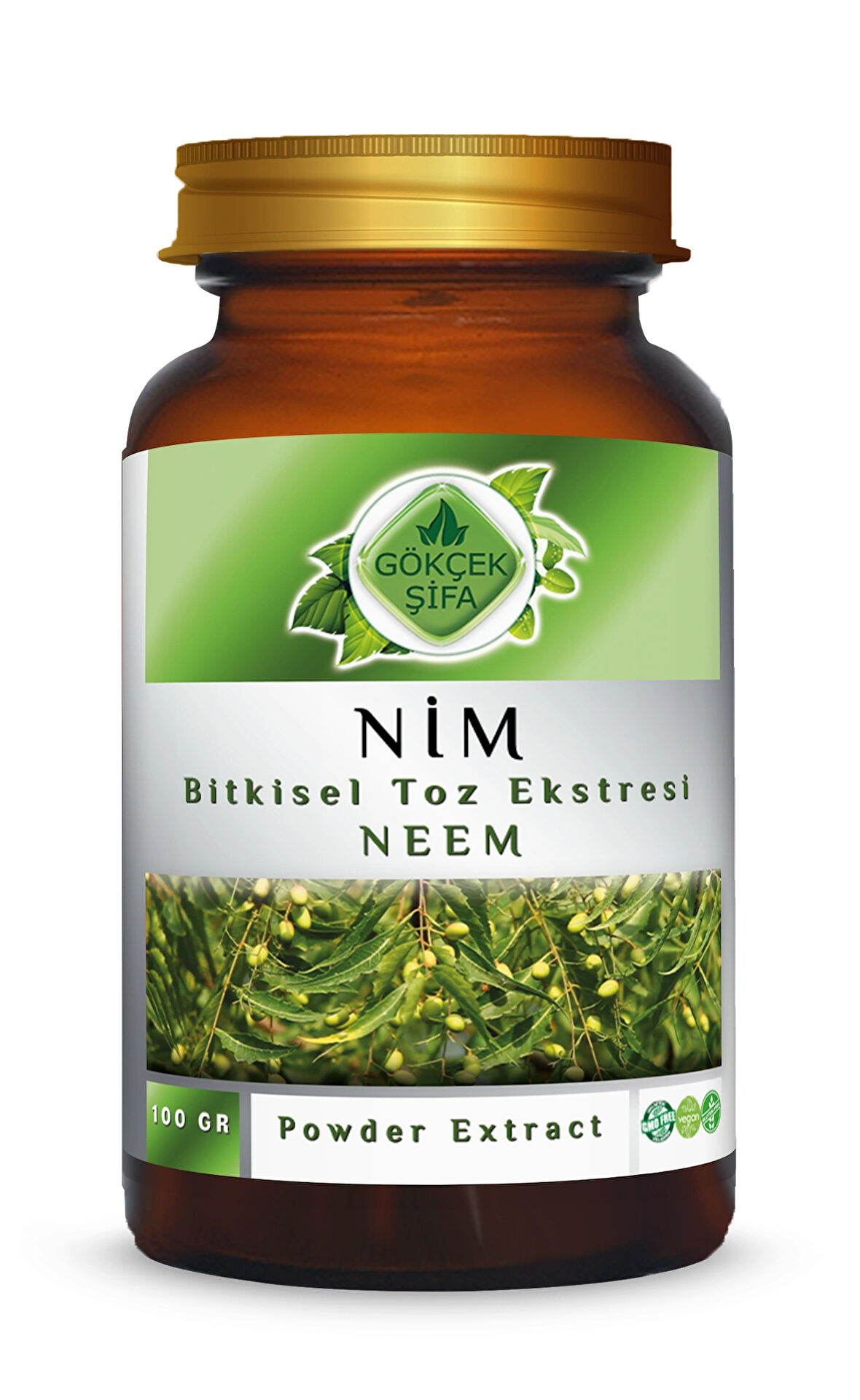 Neem Toz Ekstresi 100 Gr Cam Kavanoz