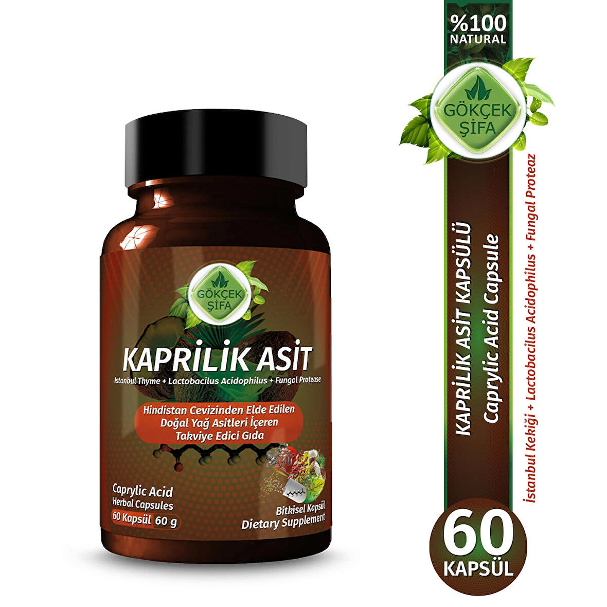 Kaprilik Asit Kapsül (CAPRYLİC ACİD CAPSULE)