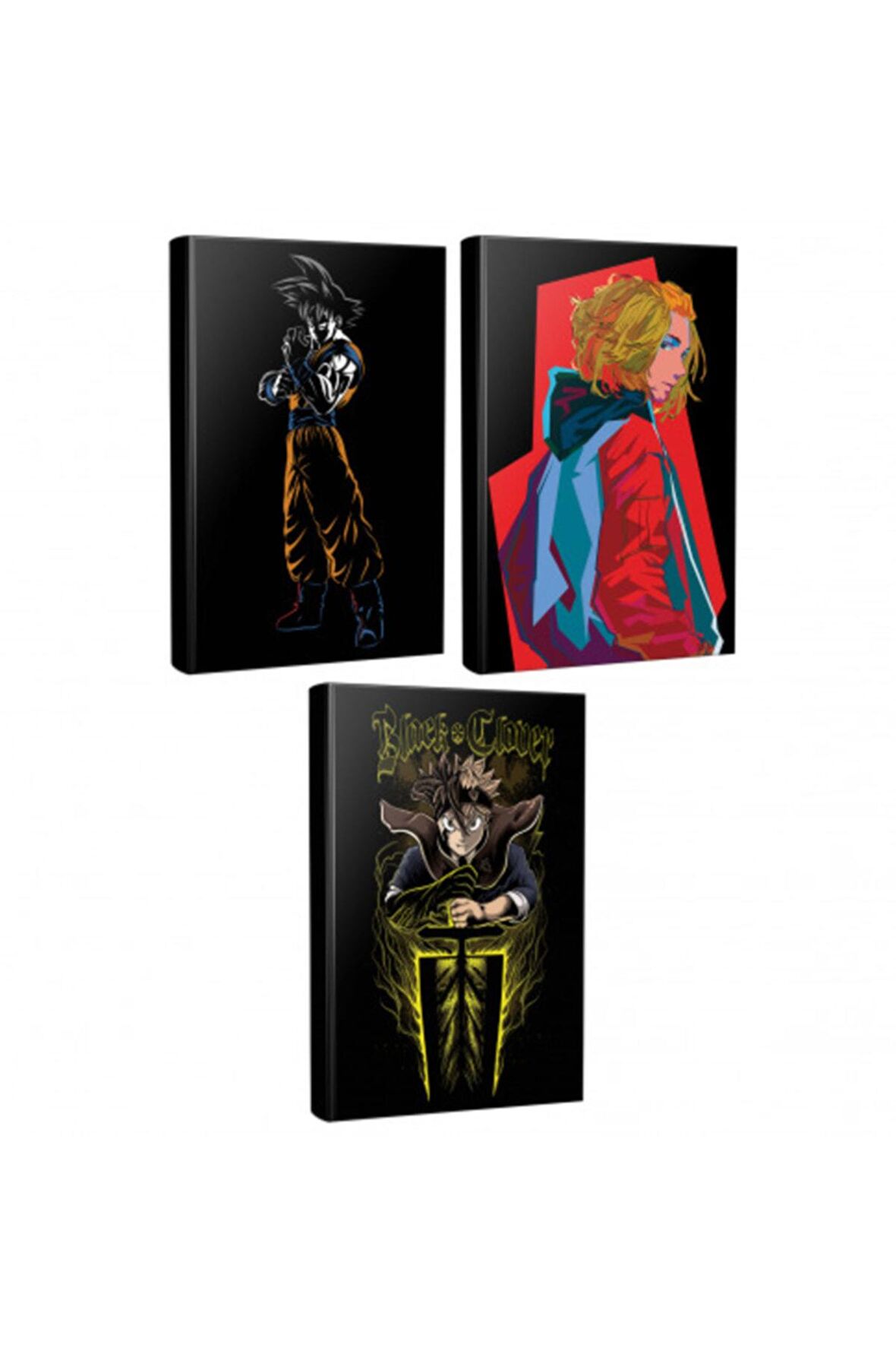 3 Defter Black Clover - Tokyo Revengers - Goku