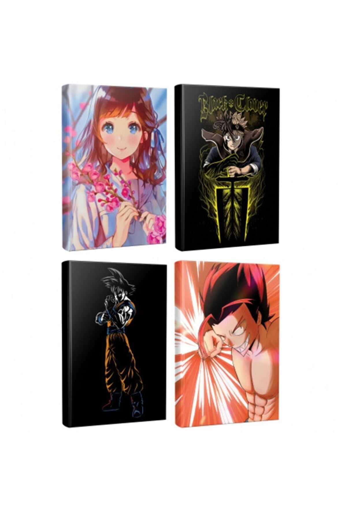 4 Defter Black Clover-Cherry Blossom-Punch-Goku