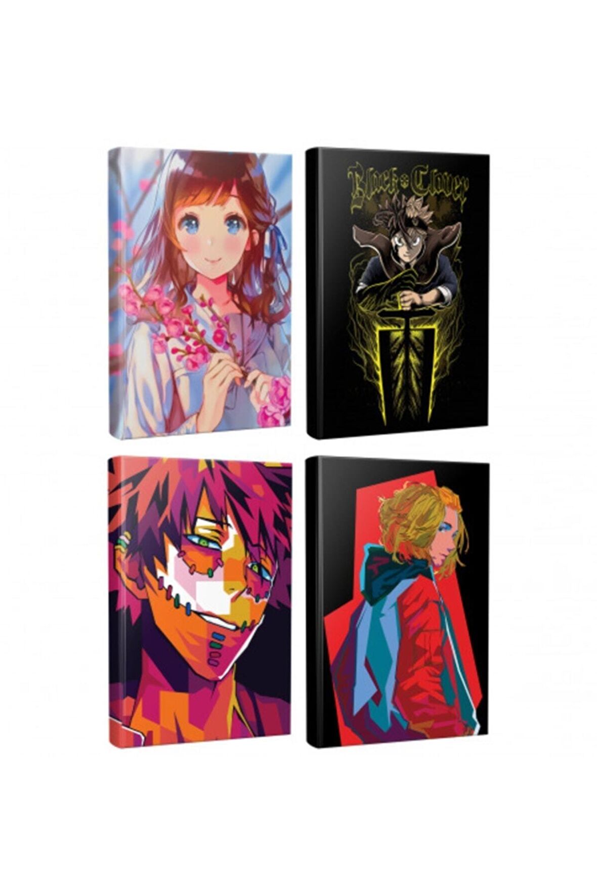 4 Defter Black Clover-Cherry
Blossom-Surabaya-Tokyo Revengers