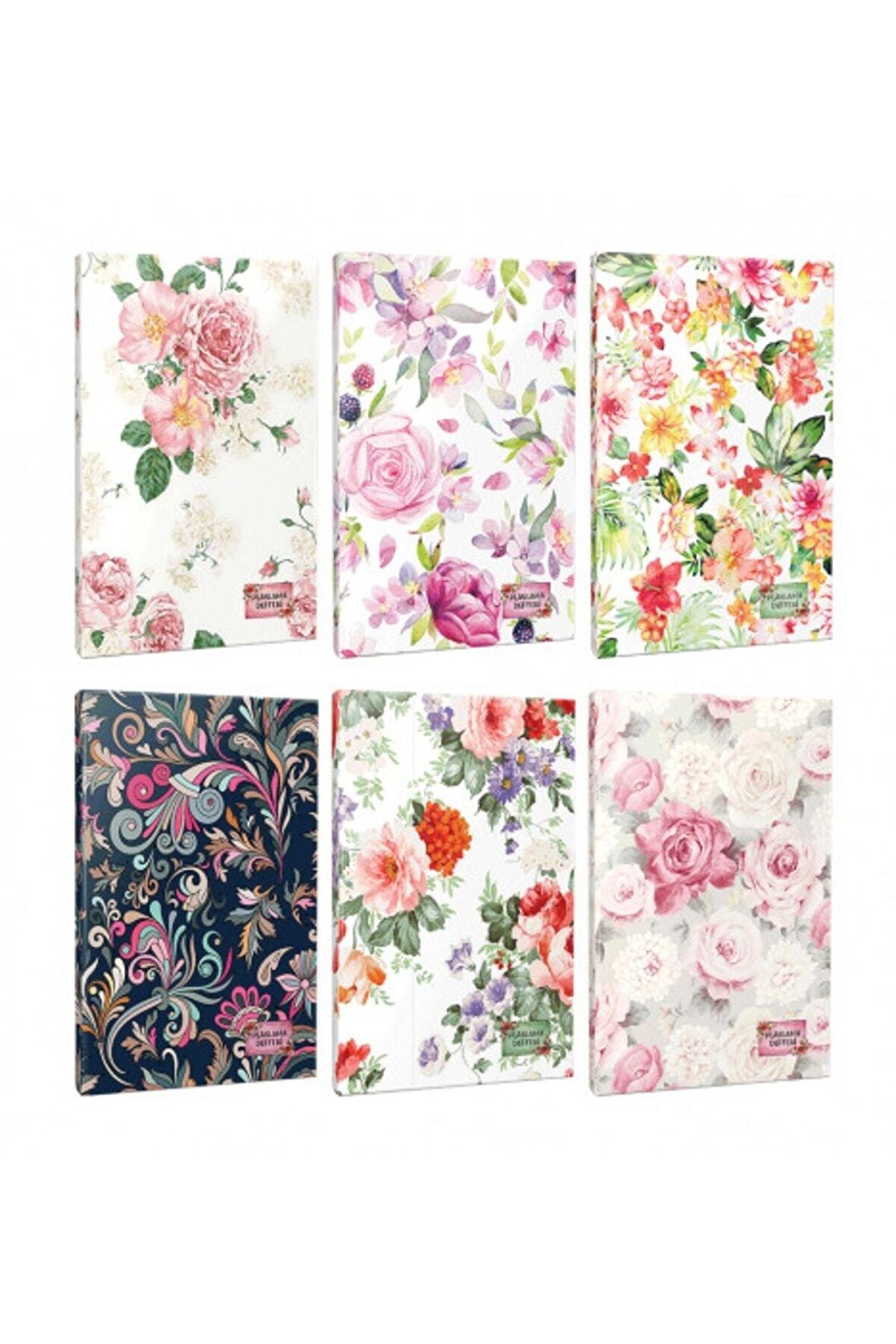 6'Lı 64 Sayfa Planlama Defteri Seti -2