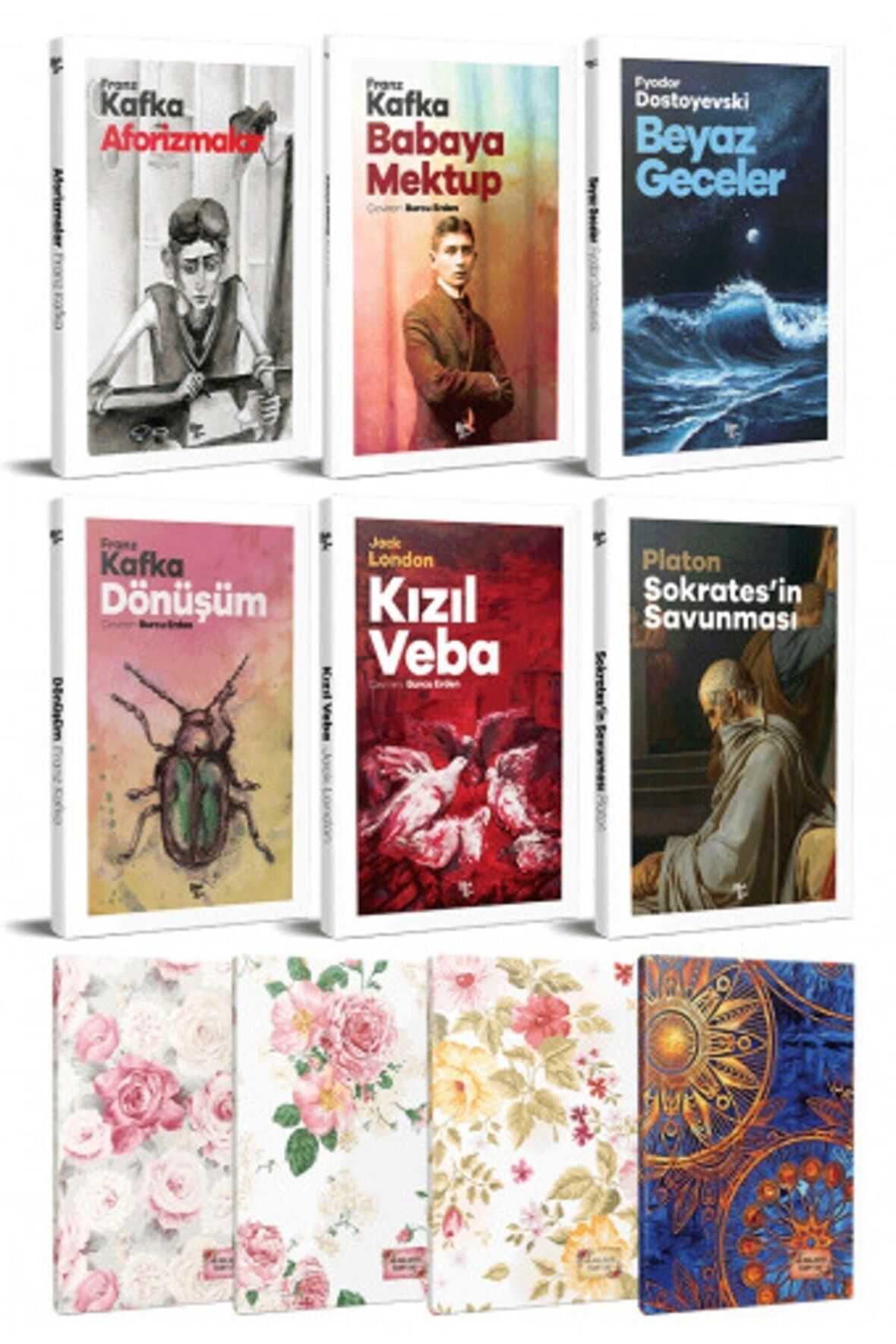 6 Klasik Ve 4'Lu? 64 Sayfa Planlama Defteri Set 1