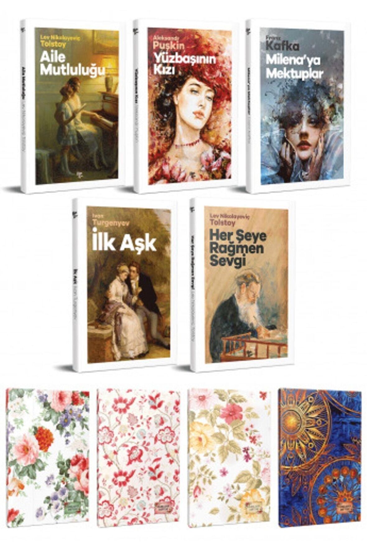 5 Dünya Klasiği Ve Çiçekli Planlama Defteri
Seti -1