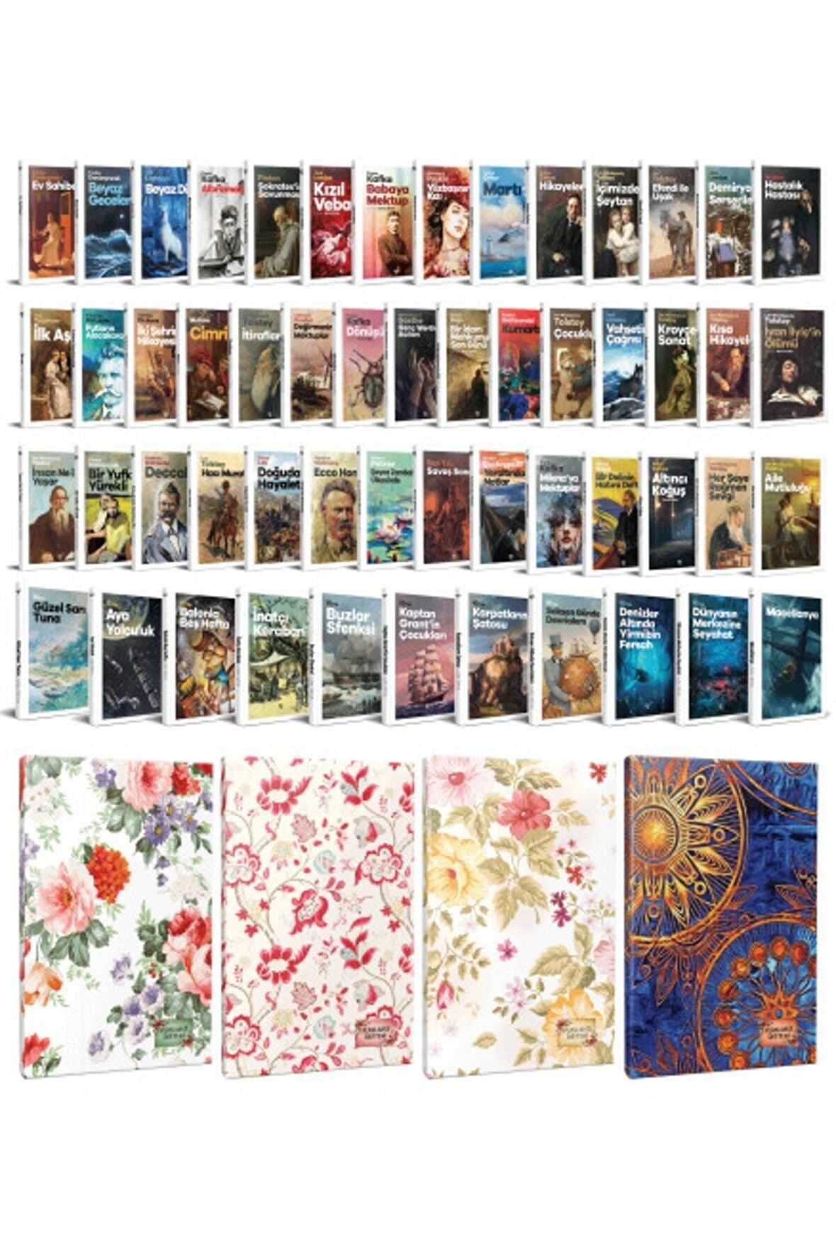 54 Dünya Klasiği Ve Çiçekli Planlama Defteri
Seti -1