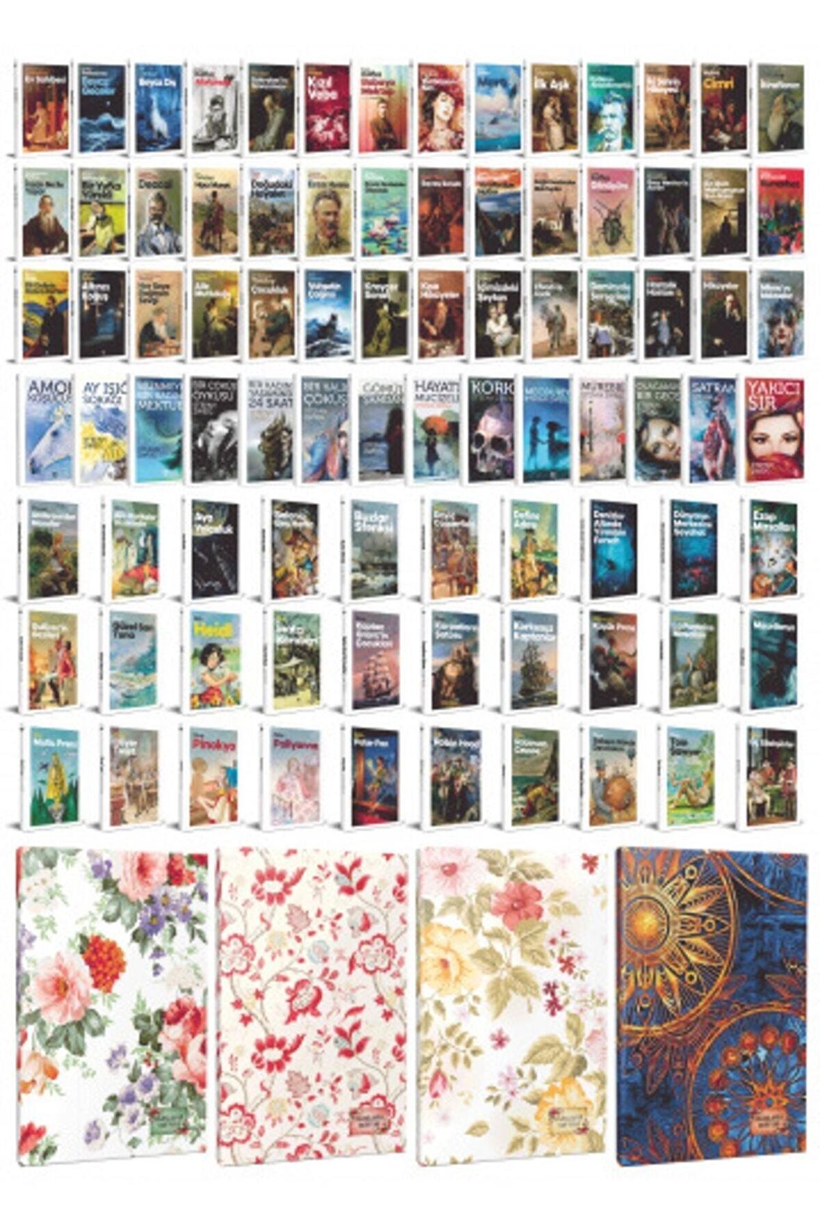 86 Dünya Klasiği Ve Çiçekli Planlama Defteri
Seti -1