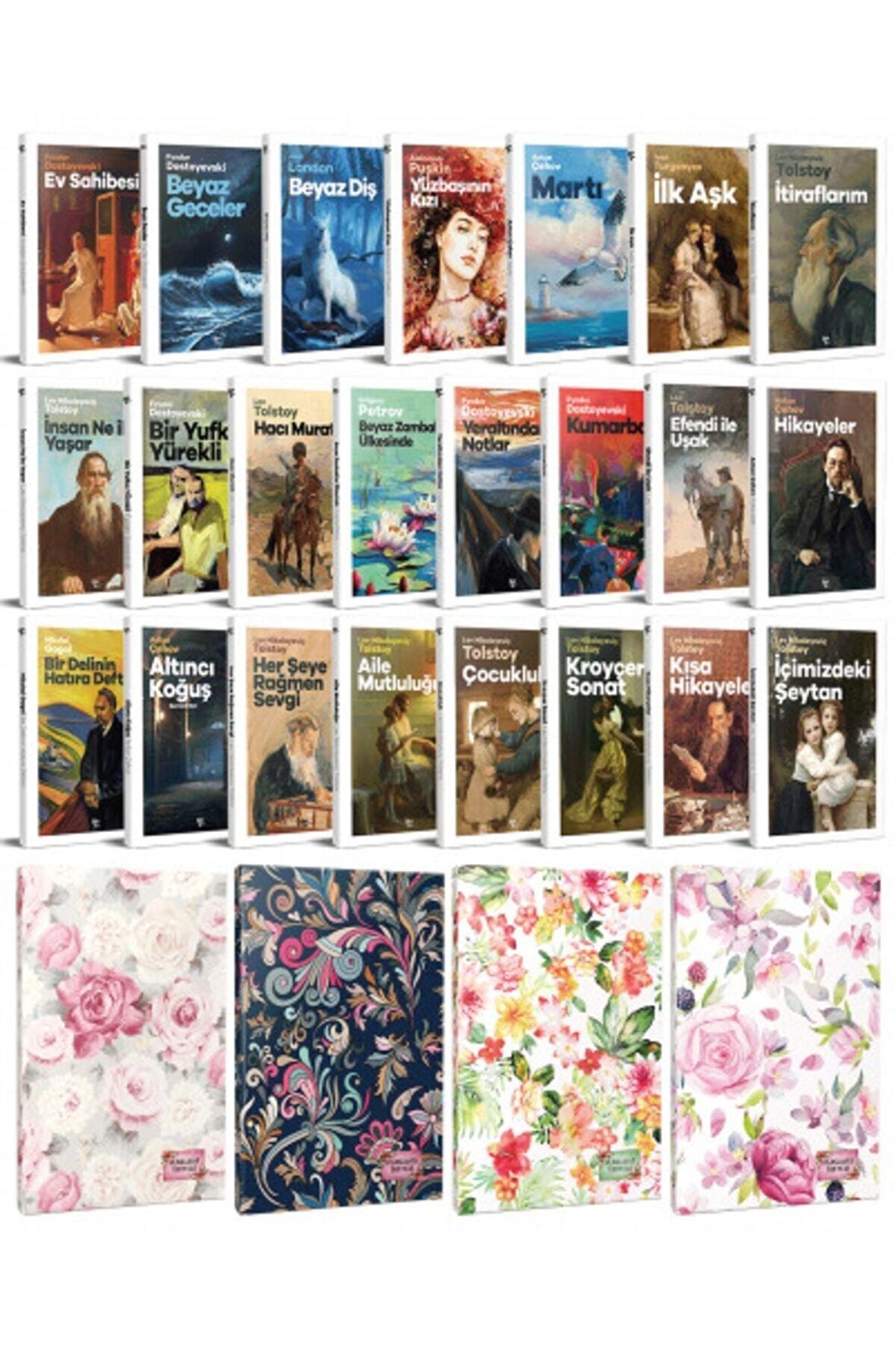 23 Dünya Klasiği Ve Çiçekli Planlama Defteri
Seti -2