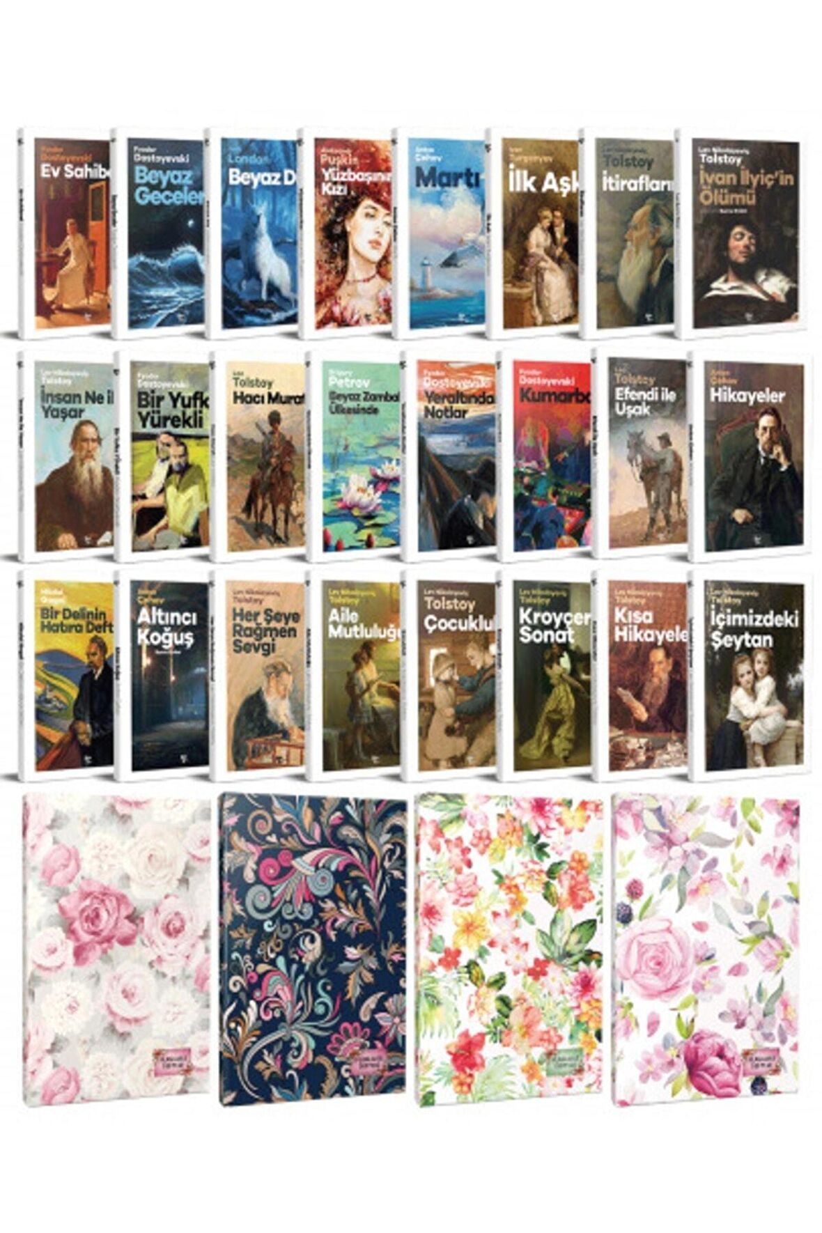 24 Dünya Klasiği Ve Çiçekli Planlama Defteri
Seti -2