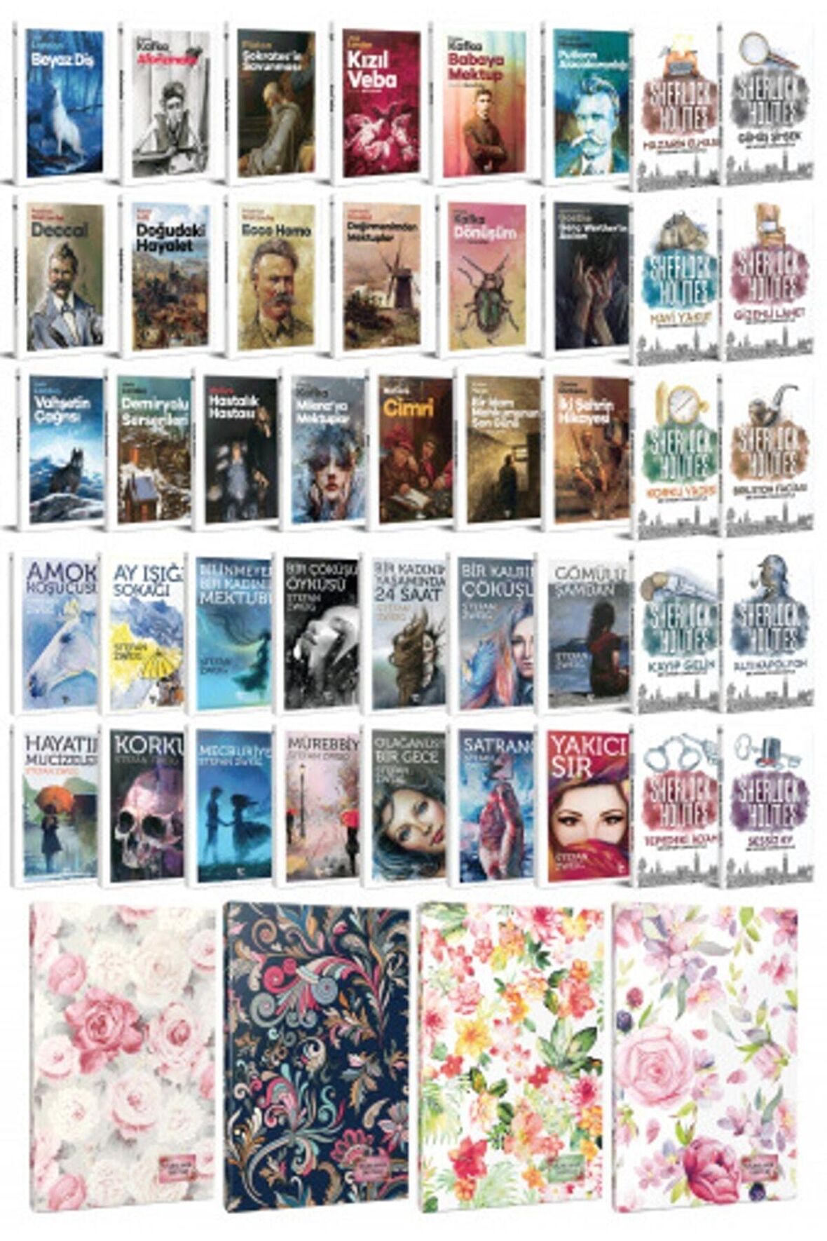 43 Dünya Klasiği Ve Çiçekli Planlama Defteri
Seti -2