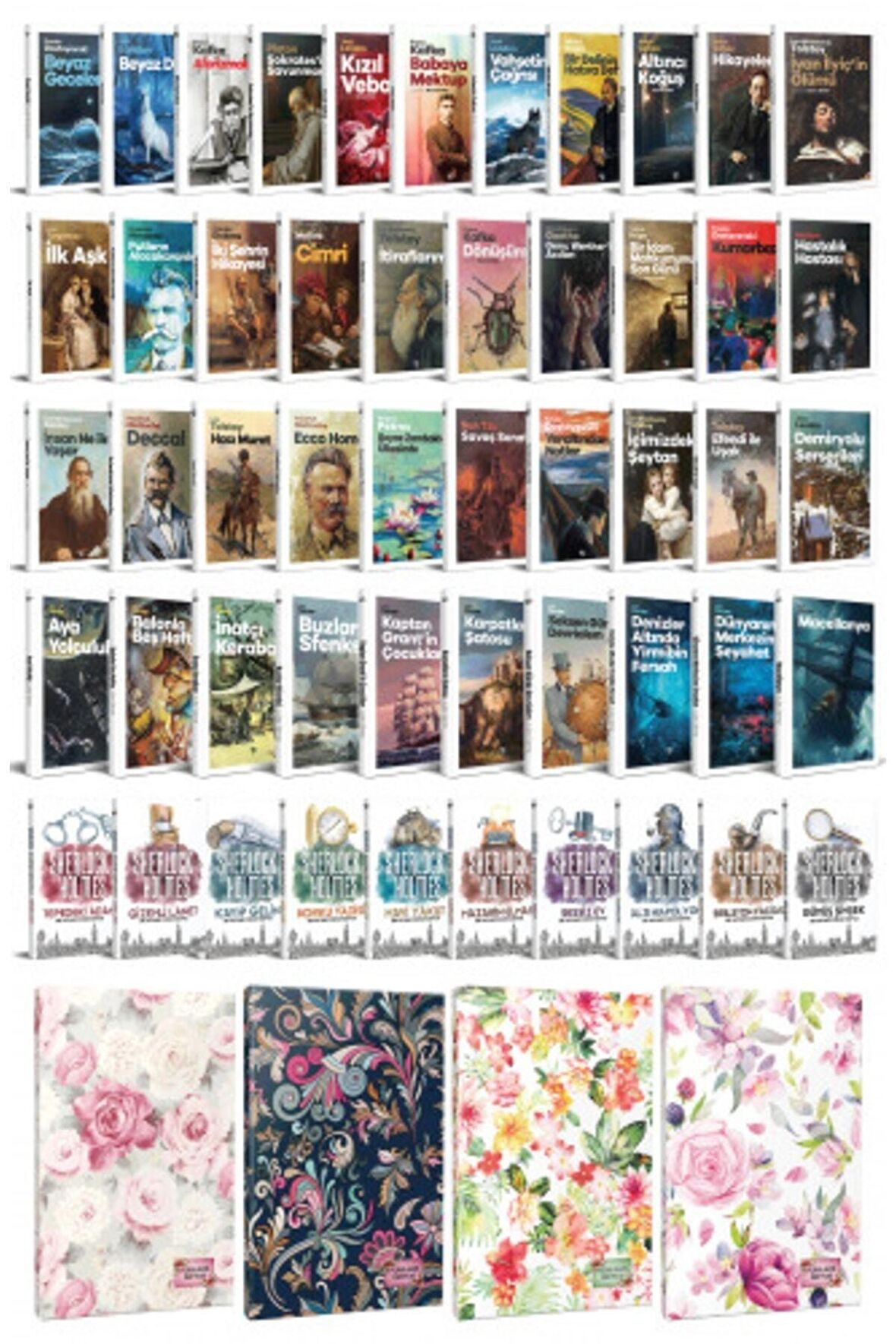 51 Dünya Klasiği Ve Çiçekli Planlama Defteri
Seti -2