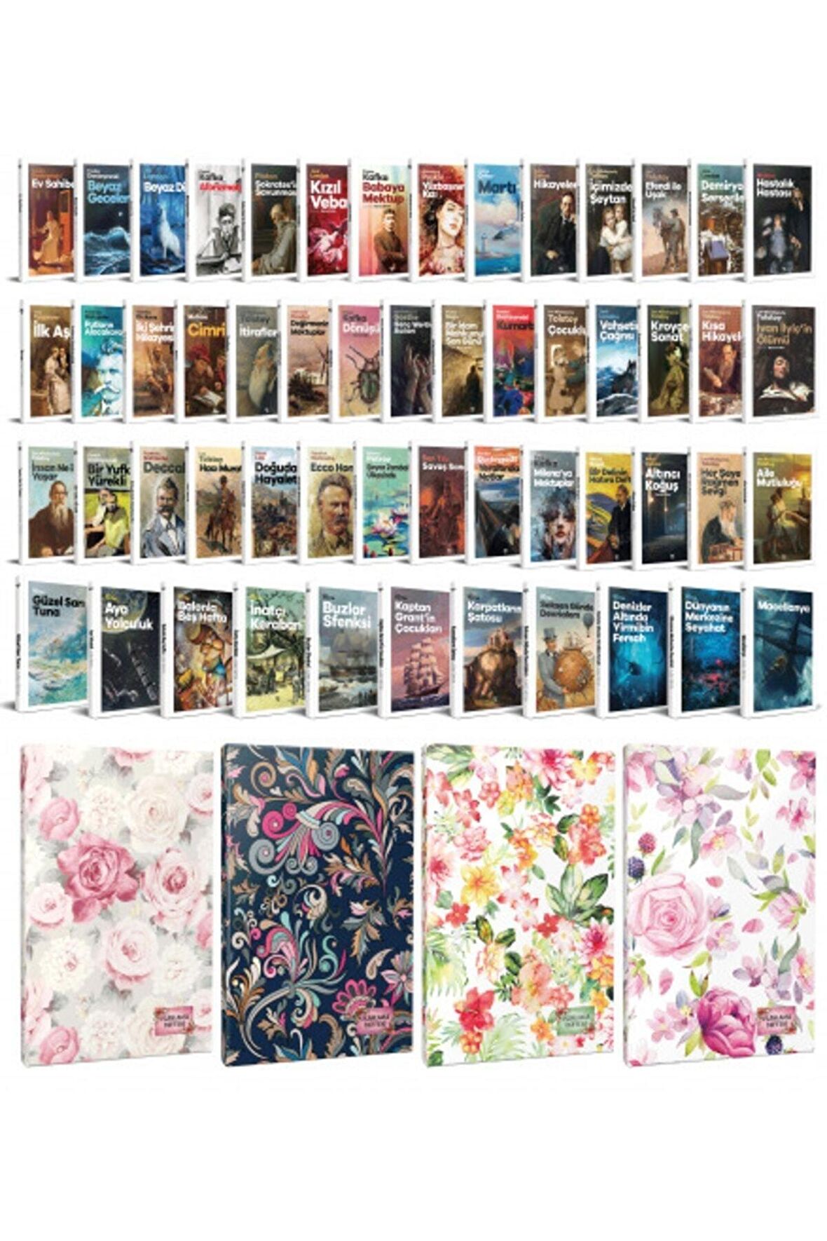 54 Dünya Klasiği Ve Çiçekli Planlama Defteri
Seti -2