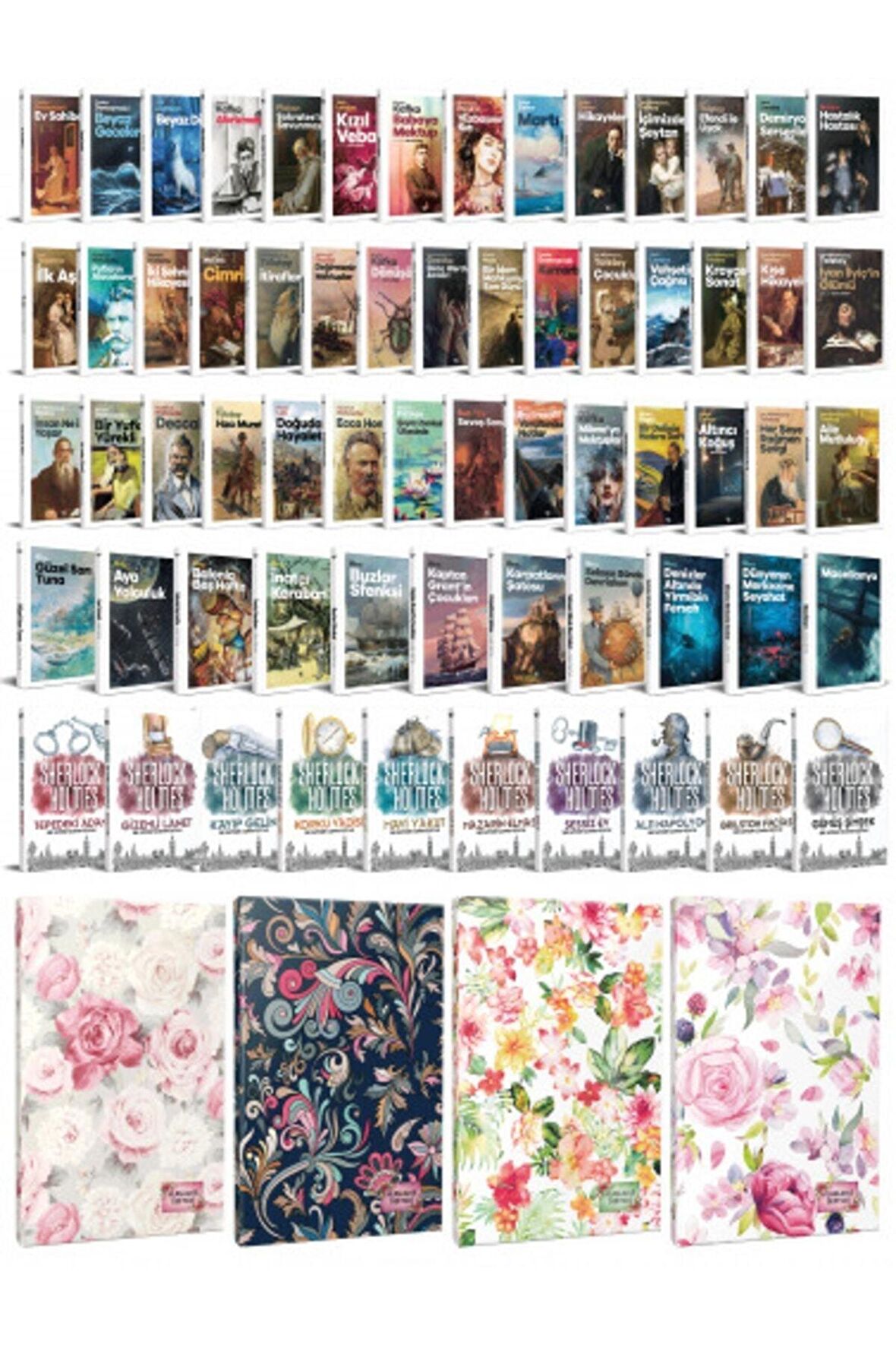 74 Dünya Klasiği Ve Çiçekli Planlama Defteri
Seti -2