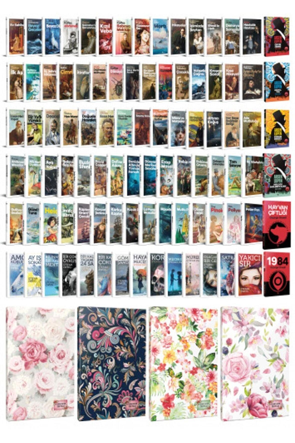 93 Dünya Klasiği Ve Çiçekli Planlama Defteri
Seti -2