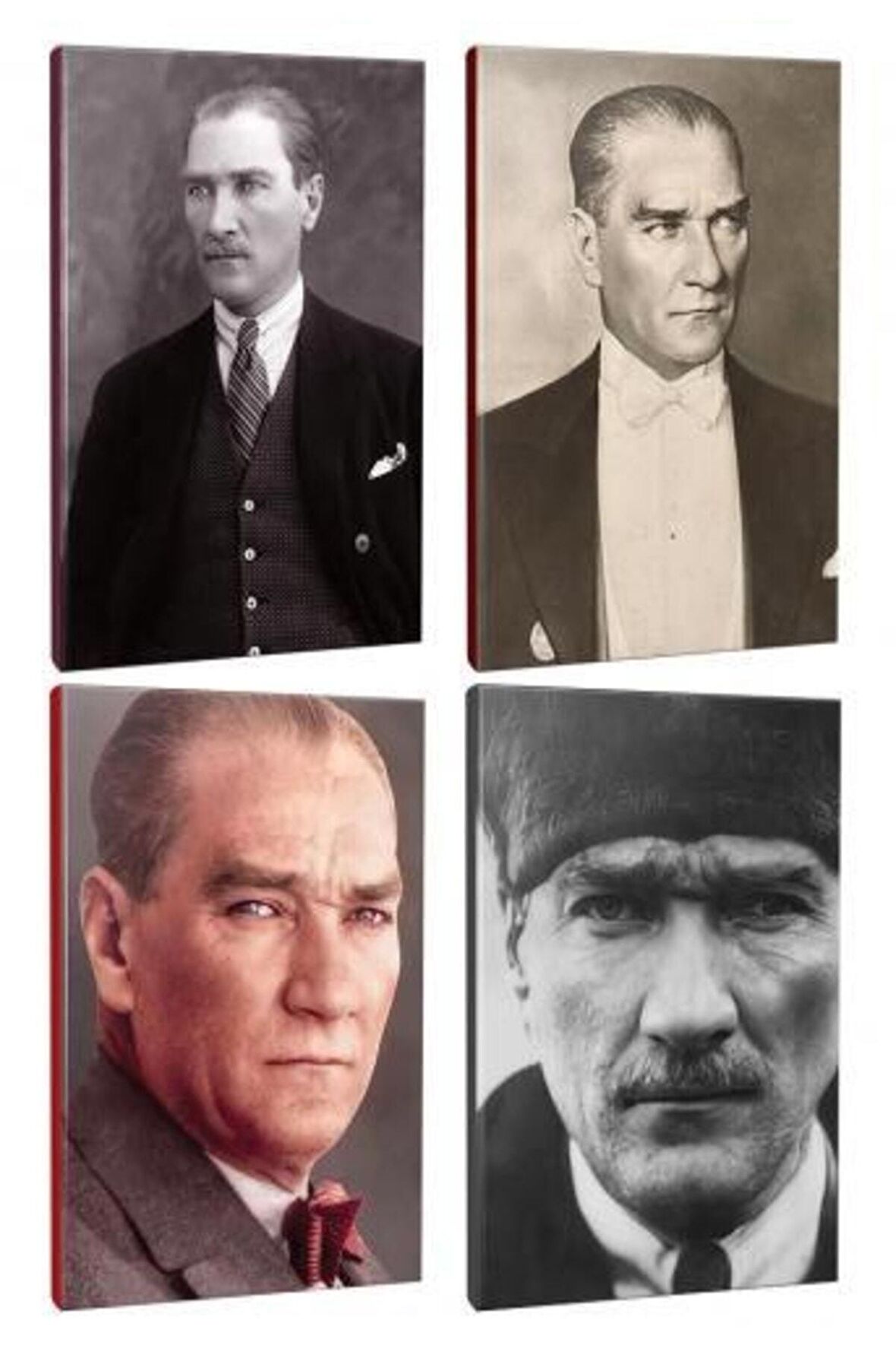 4Lü Atatürk- Çizgili Defter Seti 64 Sayfa
13,5X19,5Cm -6