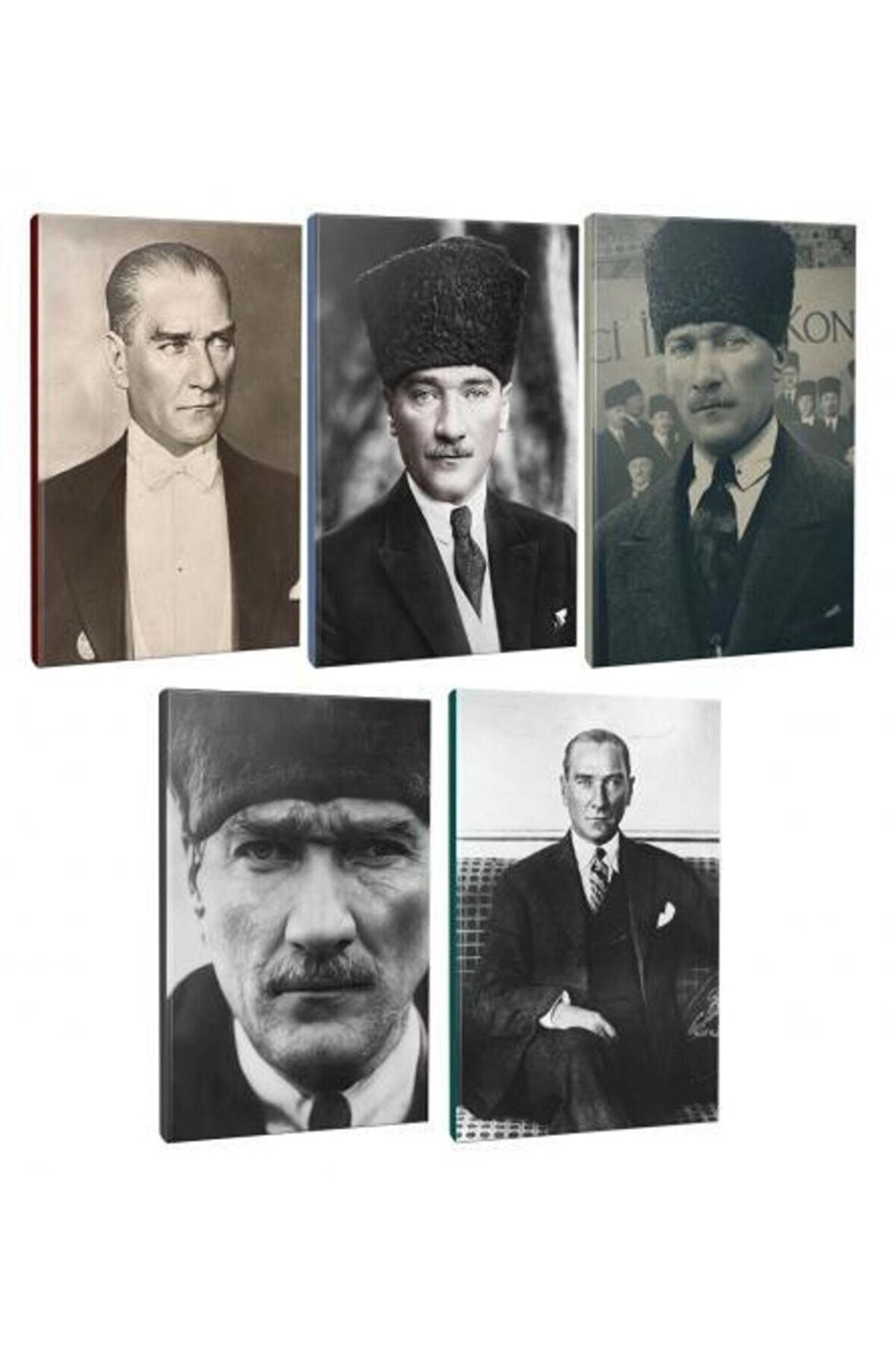 5Li Atatürk- Çizgili Defter Seti 64 Sayfa
13,5X19,5Cm -4