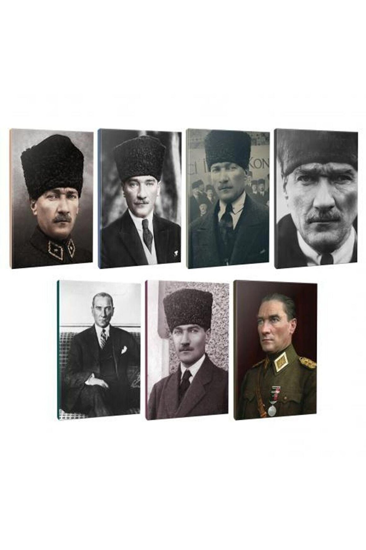 7Li Atatürk- Çizgili Defter Seti 64 Sayfa
13,5X19,5Cm -2