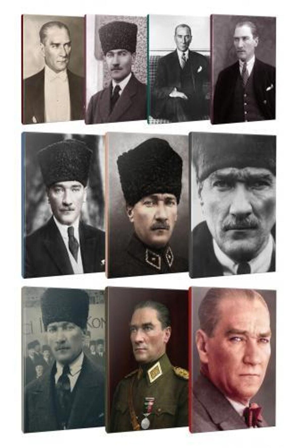10Lu Atatürk- Çizgili Defter Seti 64 Sayfa
13,5X19,5Cm