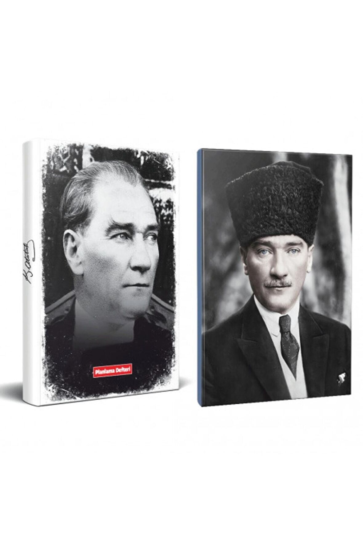 2Li Atatürk 64 Sayfa 13,5X19,5Cm Defter Ve 176
Sayfa Planlama Defteri Seti -1
