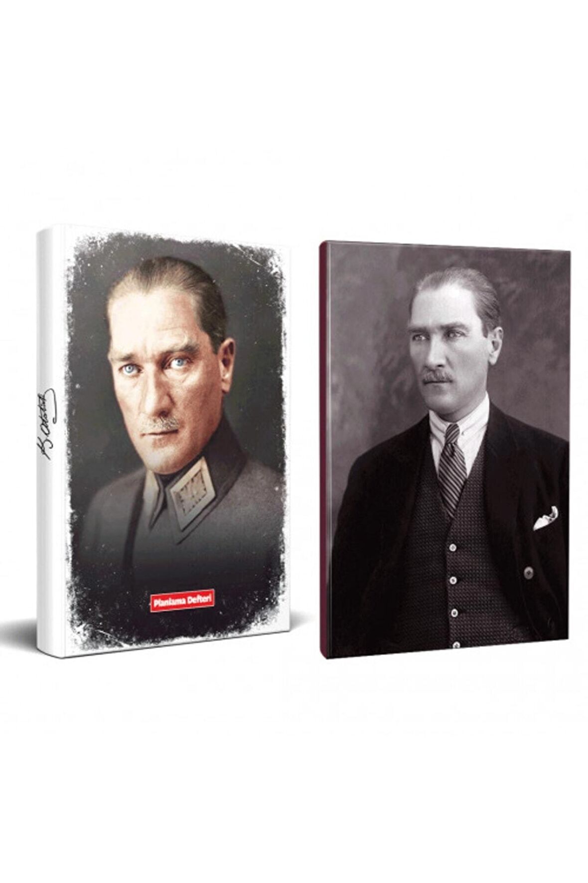2Li Atatürk 64 Sayfa 13,5X19,5Cm Defter Ve 176
Sayfa Planlama Defteri Seti -7