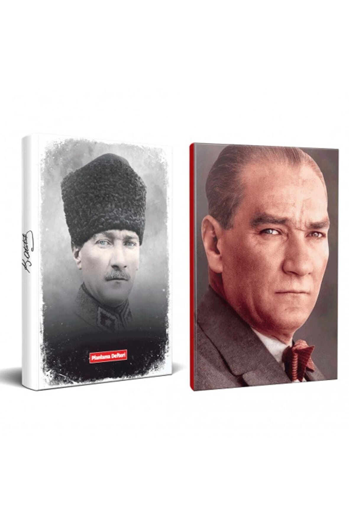 2Li Atatürk 64 Sayfa 13,5X19,5Cm Defter Ve 176
Sayfa Planlama Defteri Seti -9